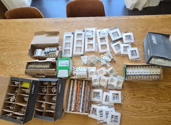 Elektro materiaal partij, Enlèvement, Utilisé