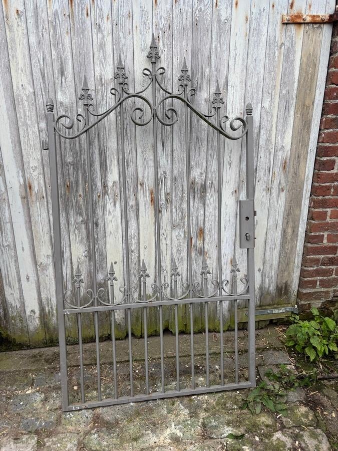 Barrière en fer forgé, Jardin & Terrasse, Clôtures de jardin, Utilisé, Porte du jardin, Fer, Avec portail, Enlèvement