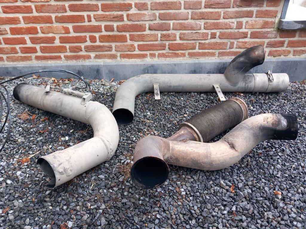 Uitlaatsysteem Volvo FH4., Enlèvement, Volvo