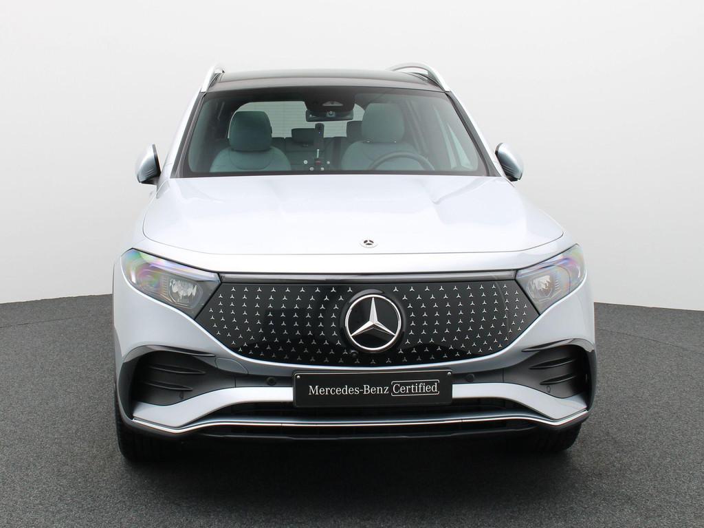 Mercedes-Benz EQB 300 4MATIC AMG Line + LEDER + PANO DAK + B, Autos, Mercedes-Benz, Argent ou Gris, Achat, 2165 kg, EQB