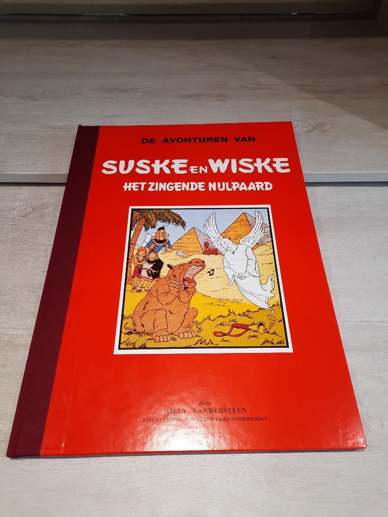 het zingende nijlpaard, Boeken, Stripverhalen, Willy Vandersteen, Eén stripboek, Ophalen, Gelezen