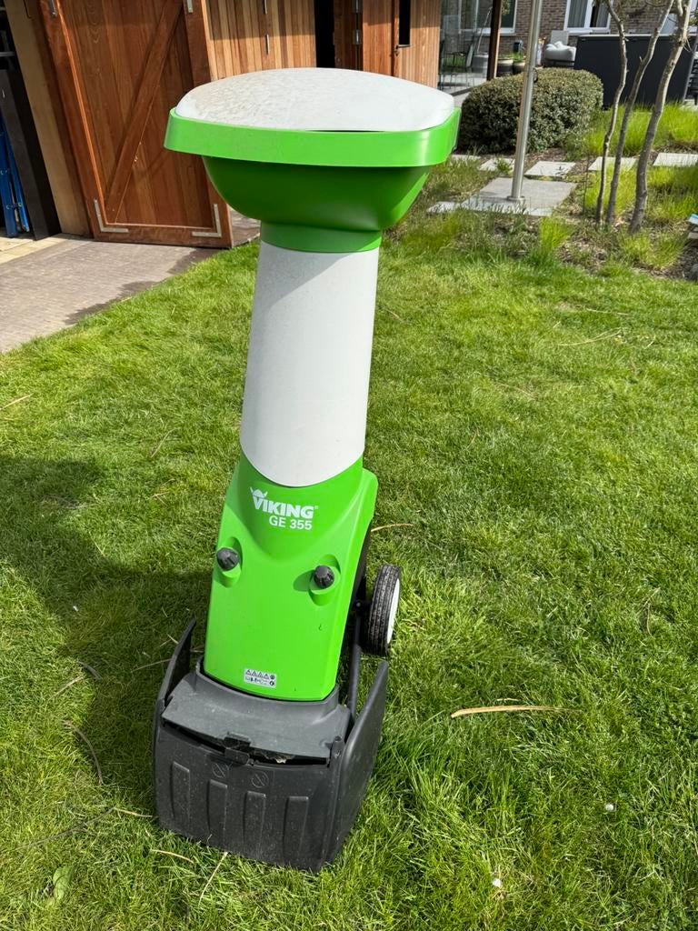 Electrische hakselaar viking ge 355, Jardin & Terrasse, Déchiqueteurs, Enlèvement, Utilisé, Électrique