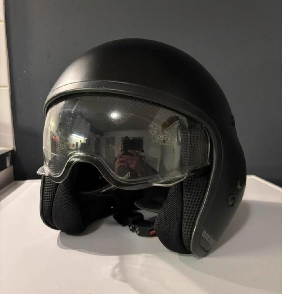 Diesel (AGV) MOTORHELM, Motoren, Kleding | Motorhelmen, Ophalen, M, Jethelm, AGV