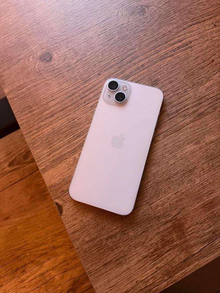 Iphone 15 PLUS TE KOOP, Télécoms, Téléphonie mobile | Apple iPhone, Comme neuf, 128 GB, Sans simlock, iPhone 15 Plus, Blanc, Enlèvement