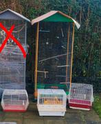 Lot de 4 Cage et voliere avec accessoires