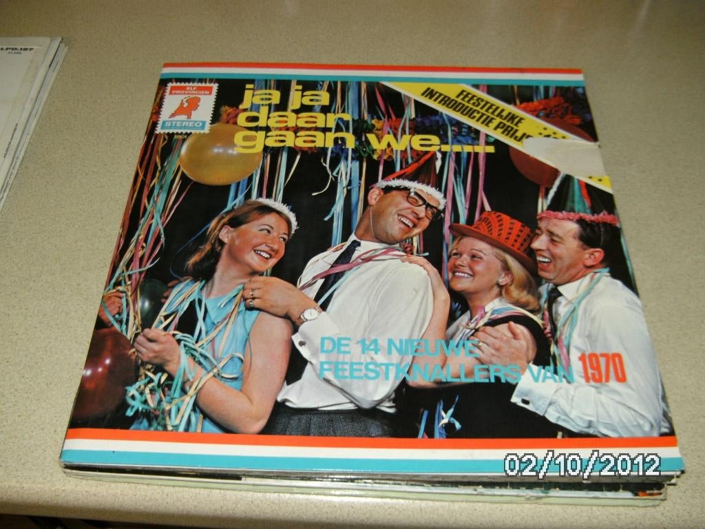 Een LP "Ja daar gaan we", CD & DVD, Vinyles | Néerlandophone, Enlèvement ou Envoi, Comme neuf, Autres genres