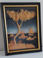 3D Aziatisch kurk schilderij, Enlèvement ou Envoi, Peinture