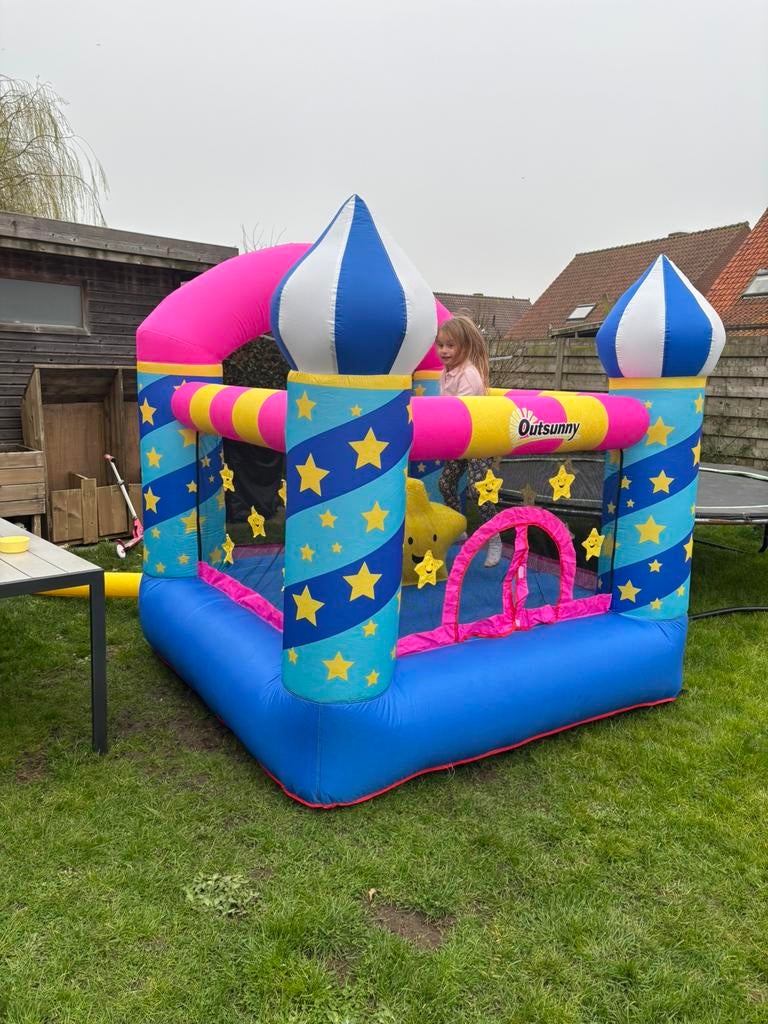 Springkasteel, Enfants & Bébés, Jouets | Extérieur | Coussins gonflables, Enlèvement, Comme neuf