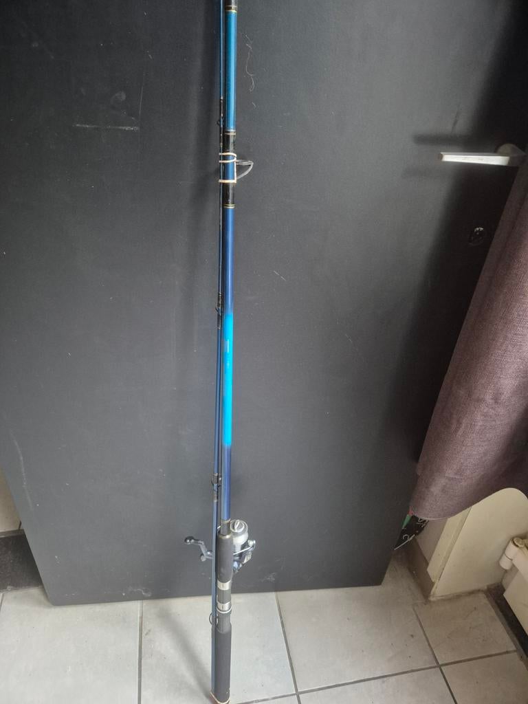 Spin hengel Shakespeare Mustang, Ophalen, Molen