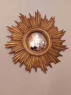 Mid-century zonnespiegel, sunburst spiegel, 1960s, Moins de 100 cm, Rond, Comme neuf, Enlèvement