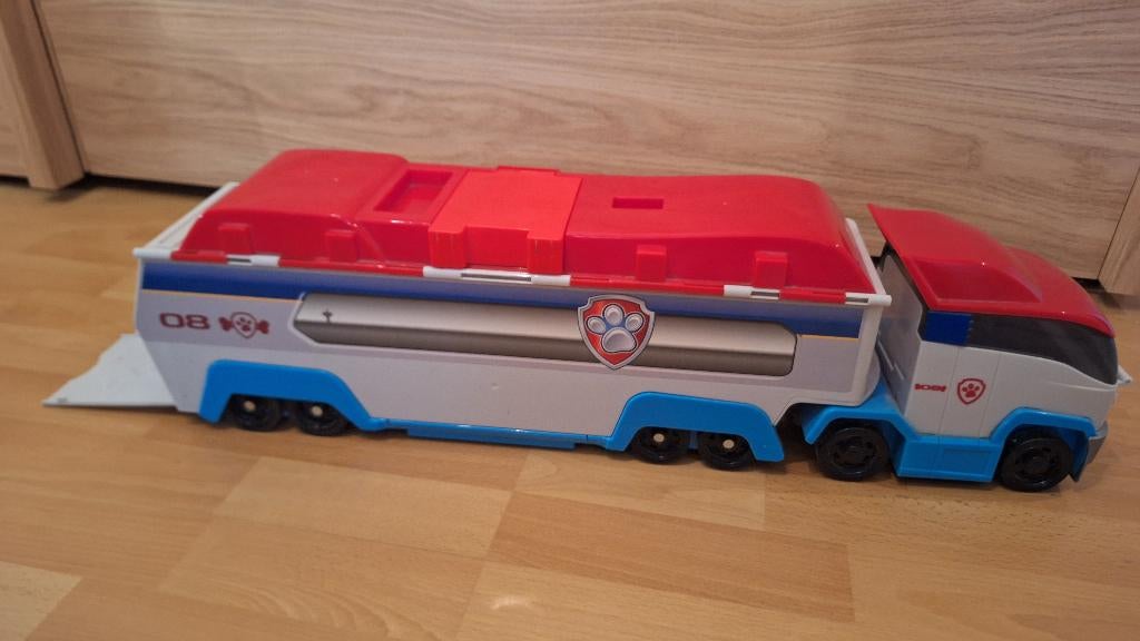 Le Camion Pat'Patrouille, Enlèvement, Utilisé