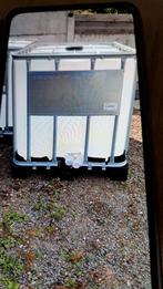 Regenvat met kraantje. 1000 liter, Tuin en Terras, Ophalen, Met kraantje