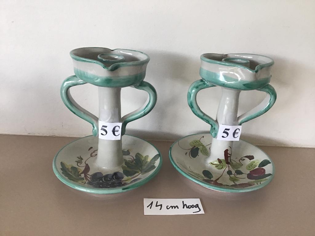 différents chandeliers pour seulement 5 euros, Maison & Meubles, Enlèvement ou Envoi, Comme neuf