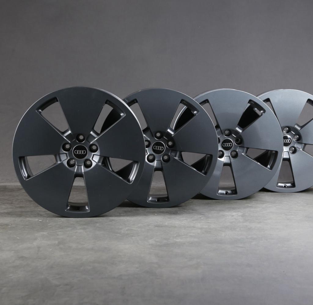 Originele Audi 19 inch Donker Grijze Velgen, Auto-onderdelen, Ophalen of Verzenden, 19 inch, Velg(en)