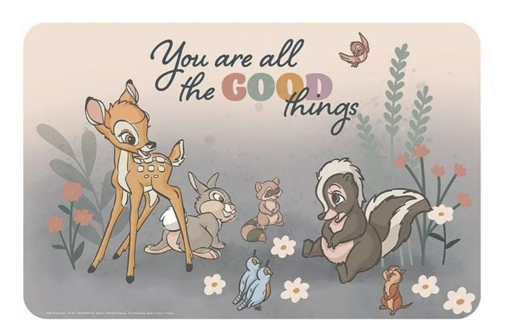Bambi Placemat - Disney - Diverse uitvoeringen, Ophalen of Verzenden, Nieuw