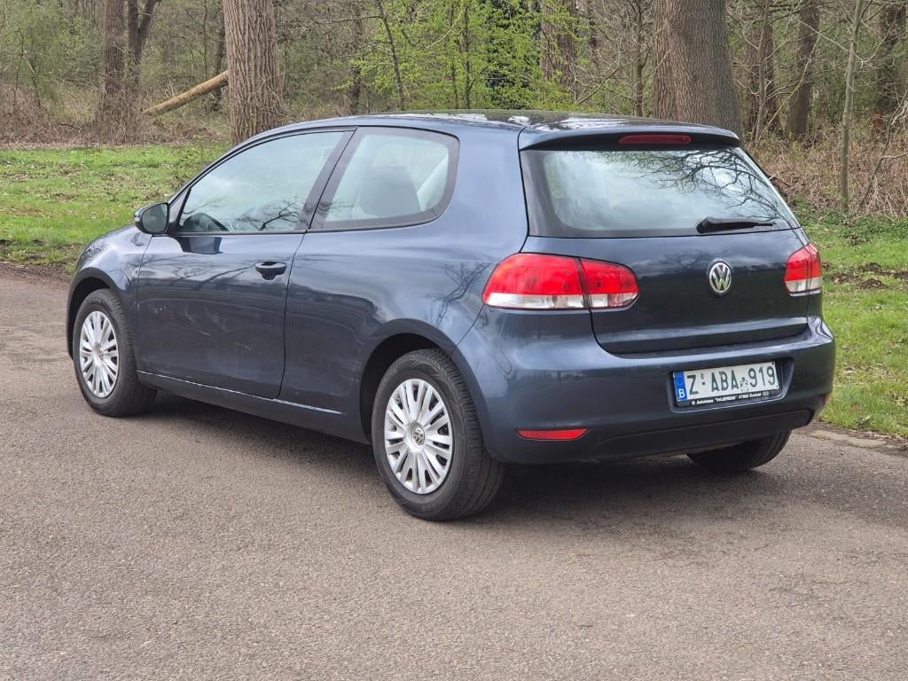 VW Golf 6 - 1.4i - PDC V+A - 1e eigenaar + onderhoudsboek, Voorwielaandrijving, Stof, Bedrijf, Grijs