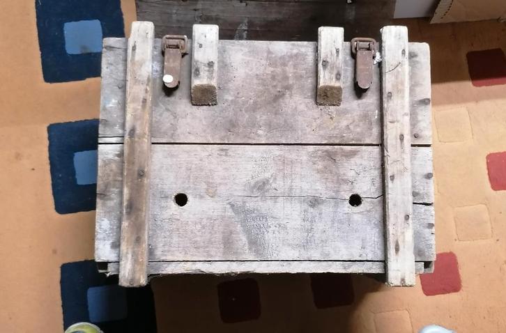 Caisse militaire munitions WW1, Collections, Objets militaires | Général, Autres, Envoi