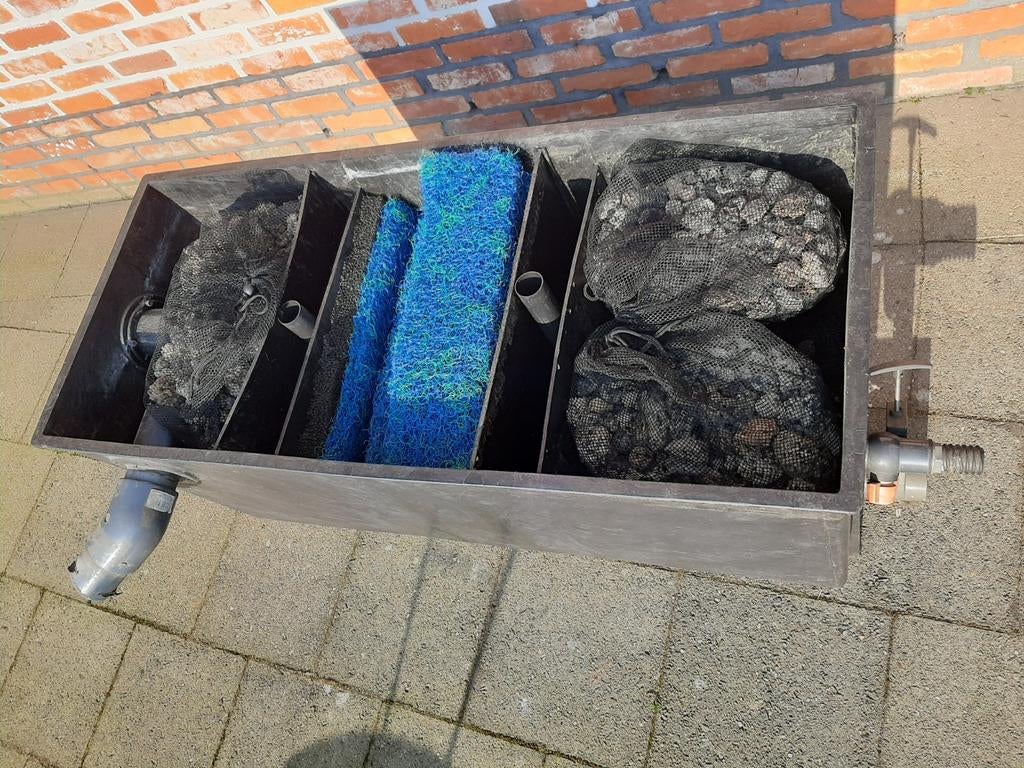 Vijverfilter, Ophalen, Vijverfilter