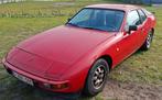 PORSCHE 924 TARGA COUPE, Autos, Porsche, Rouge, Boîte manuelle, Toit ouvrant, Noir