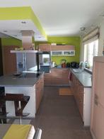 L-vormige keuken met centraal eiland (merk Alno), Ophalen, Gebruikt, Overige kleuren, Hoekkeuken