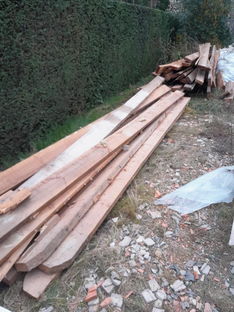 Houten balken, 50 mm ou plus, Enlèvement, Utilisé, Poutre