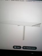 Table murale à rabat, Enlèvement