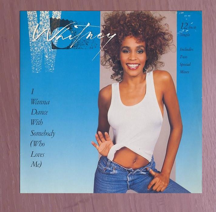12" Maxi -  Whitney Houston ‎– I Wanna Dance With Somebody, Ophalen of Verzenden, Gebruikt, 7 inch, Dance Populair