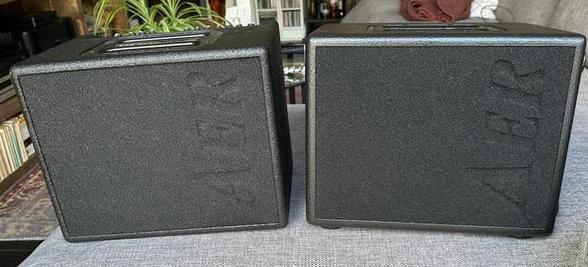AER Compact 60/3 + AER AG 8/3 Actieve Monitor 60 watt, Muziek en Instrumenten, Versterkers | Bas en Gitaar, Zo goed als nieuw