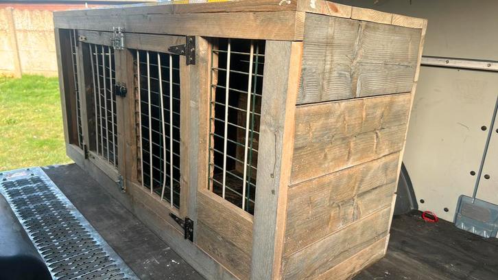 hondenbench voor binnen, Dieren en Toebehoren, Hondenhokken, Gebruikt, Ophalen