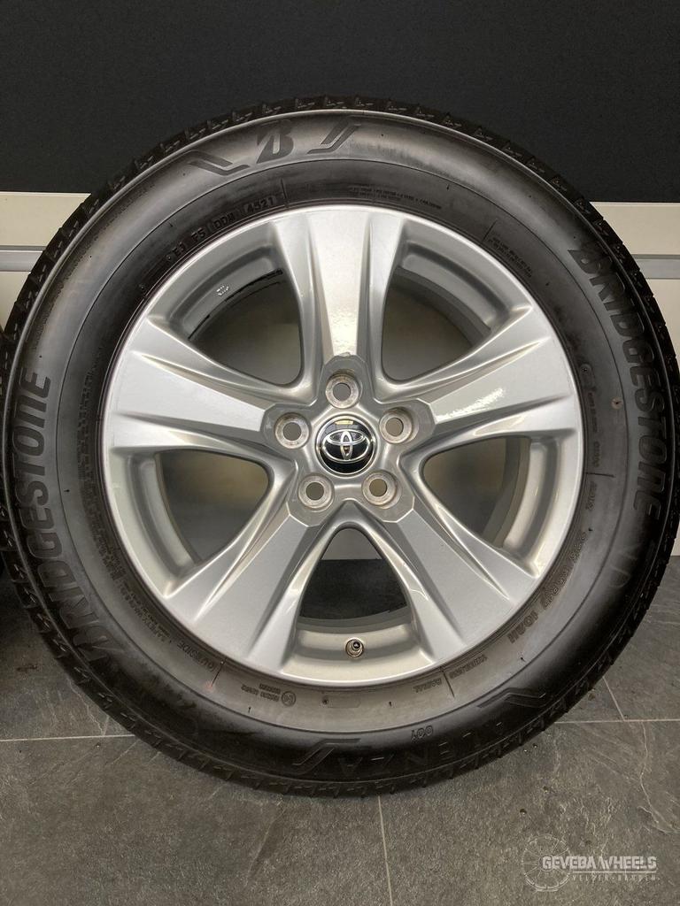 17” originele Toyota Rav4 velgen + banden 5x114.3 TPMS BKN, Gebruikt, -, -, Banden en Velgen
