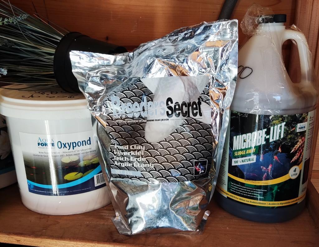 Vijver producten, Ophalen, Gebruikt