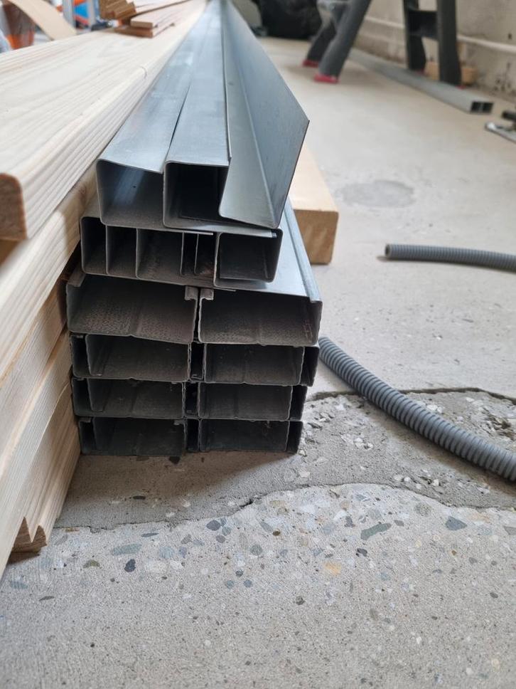 Gyproc profielen, Bricolage & Construction, Métaux, Comme neuf, Fer, Enlèvement