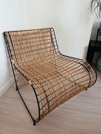 Rotan lounge zeteltje, Maison & Meubles, Canapés | Salons, 75 à 100 cm, Moins de 150 cm, Enlèvement, Osier ou Rotin