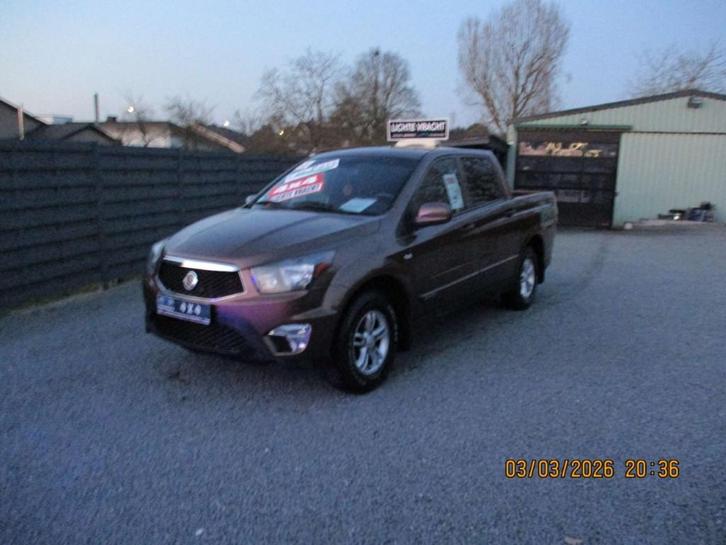 SsangYong Actyon SPORTS PICKUP 2.0Tdi 4WD SAPPHIRE PRIVACY L, Auto's, SsangYong, Bedrijf, Te koop, Actyon Sports, 4x4, ABS, Airbags