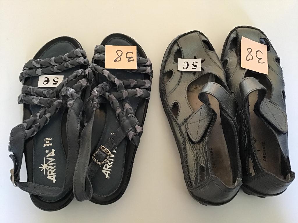 2 paires de sandales pour femmes taille 38 à 5 euros la pair, Vêtements | Femmes, Chaussures, Comme neuf, Enlèvement ou Envoi