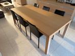 Eettafel kleur eik, Comme neuf, Enlèvement, 50 à 100 cm, Rectangulaire