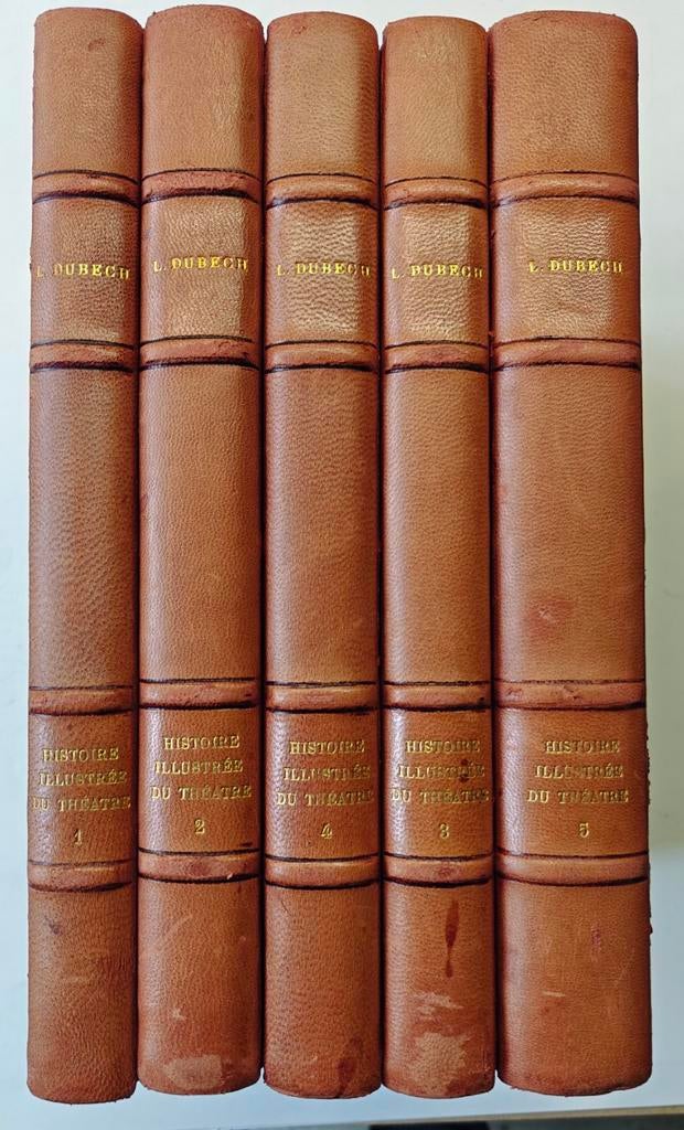 Histoire générale illustrée du Théatre. 5 volumes., Livres, Art & Culture | Danse & Théâtre, Enlèvement ou Envoi