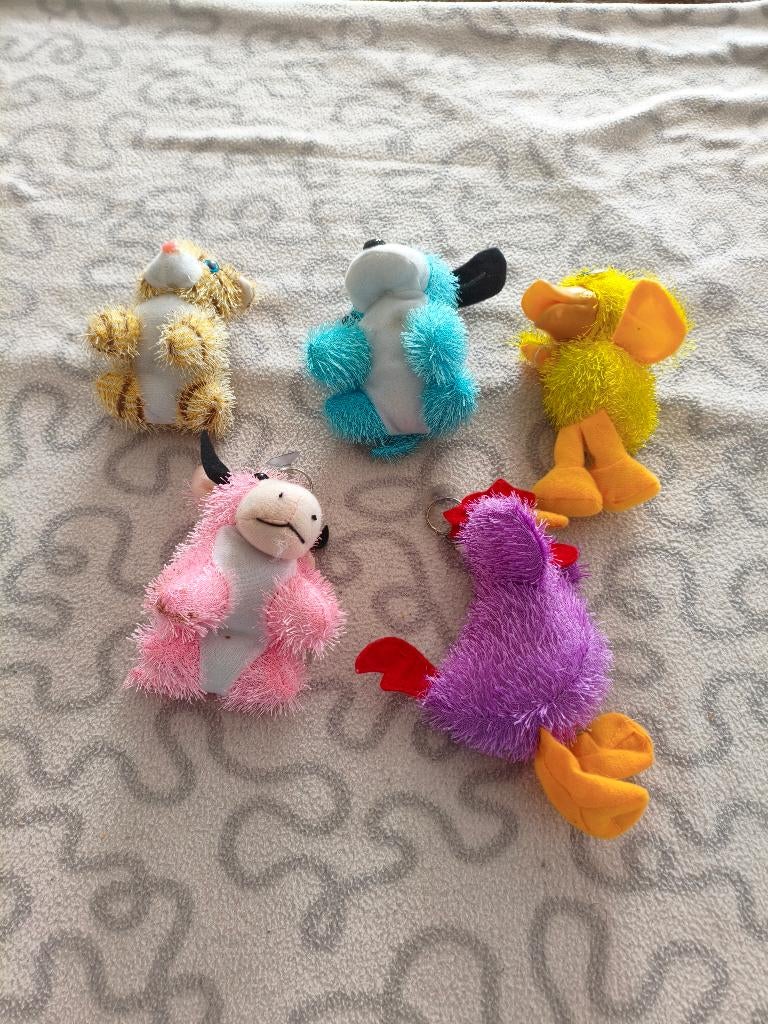 5 Knuffels met geluid, Ophalen, Met geluid, Overige karakters, Overige typen