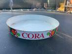 Oud metalen dienblad, drank plateau van Cora, Ophalen, Gebruikt, Rond, Metaal