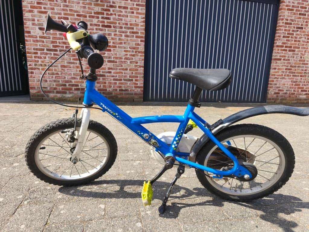 Kinderfiets 15 inch, Ophalen