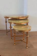 vintage bijzettafels, Ophalen