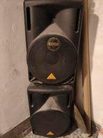 Active monitors Behringer 550 Watt + stands Eurolive B215, TV, Hi-fi & Vidéo, Enceintes, Enlèvement