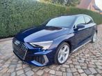 Audi A3 35 TFSI ACT S-line B&O, Auto's, Voorwielaandrijving, 1498 cc, 4 cilinders, Blauw