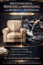 Nettoyage et réparation de meubles, Enlèvement ou Envoi, Comme neuf, Tissus