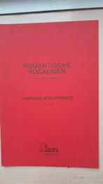 " Romantische Vocalisen "       H. Roelstraete, Muziek en Instrumenten, Bladmuziek, Klassiek, Zang, Les of Cursus, Nieuw