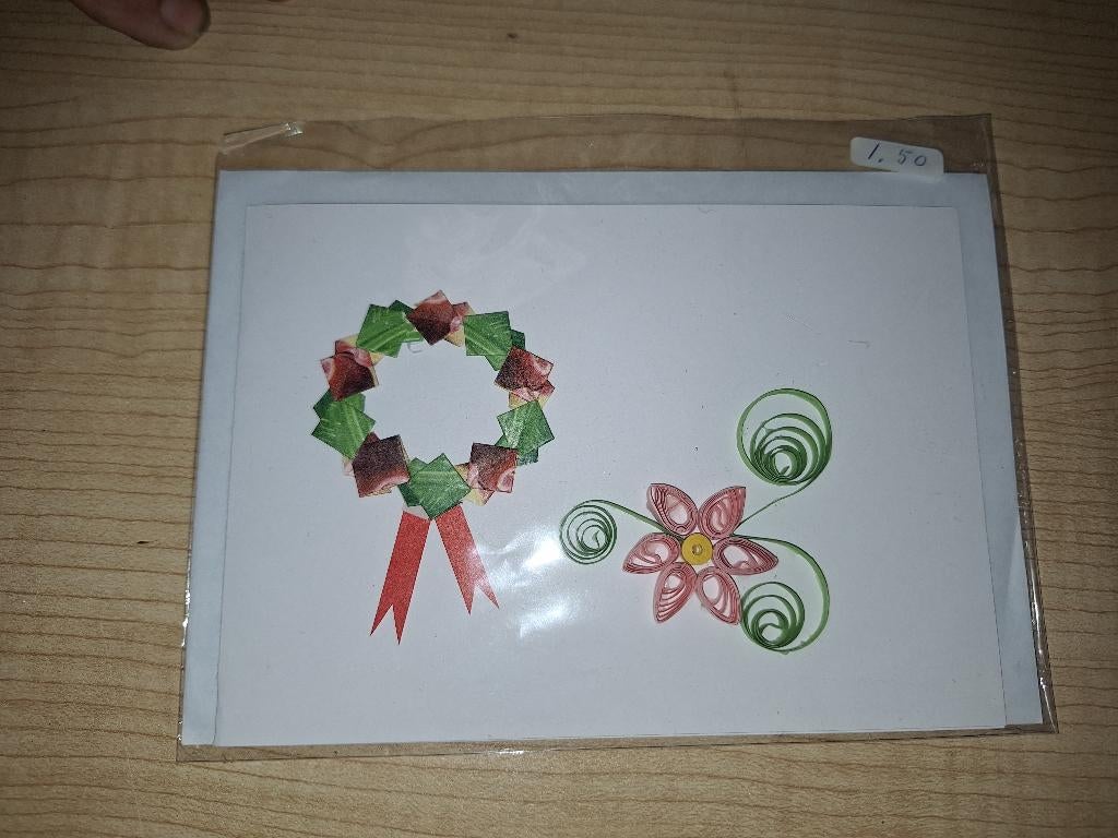 kerstkaart, Ophalen of Verzenden, Nieuw