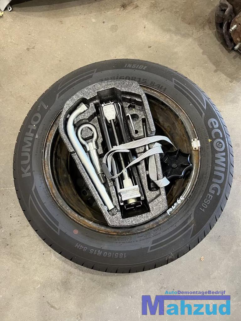 POLO A1 FABIA IBIZA Krikset reservewiel krik 5x100 57.1 15 i, Autos : Pièces & Accessoires, Pneus & Jantes, Pneu(s), Utilisé