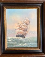 Te koop maritiem olieverfschilderij, Antiek en Kunst, Ophalen