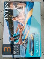 Boot intex challenger 3, Watersport en Boten, Ophalen, Gebruikt, Enkelbladige peddel