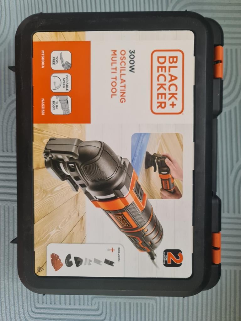 Multitool Black + decker, Ophalen, Variabele snelheid, Overige typen, Nieuw